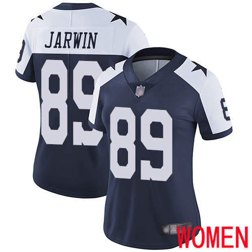 Women Dallas Cowboys Limited Navy Blue Blake Jarwin Alternate 89 Vapor Untouchable Throwback NFL Jersey